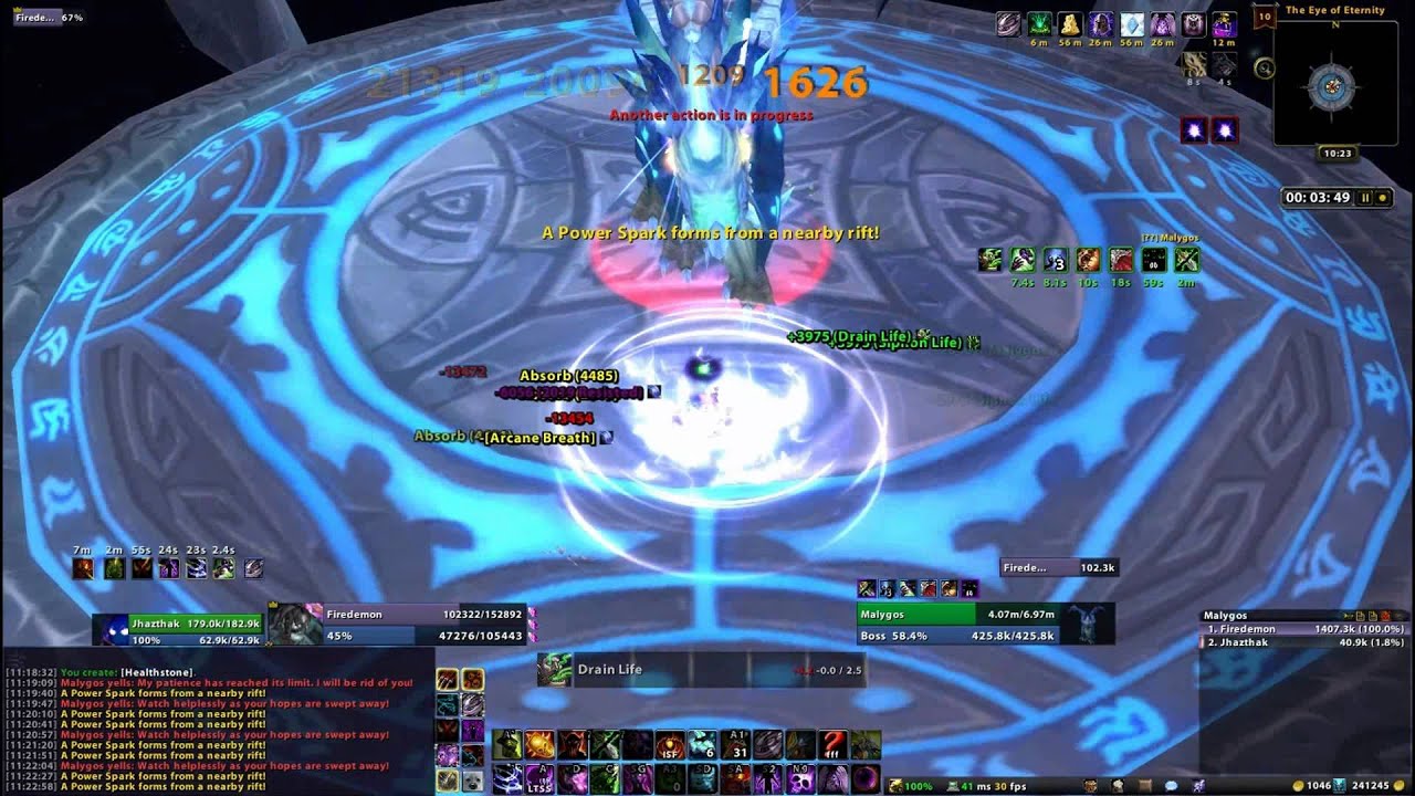Warlock solo Malygos