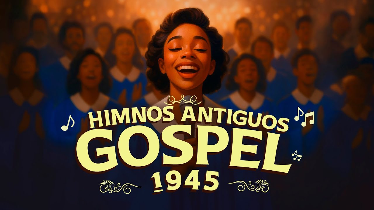 Himnos Antiguos – Gospel 1945 | 30 minutos de Fe y Adoración ✝️🎶