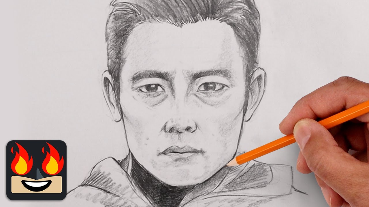 How To Draw The Frontman | Squid Game