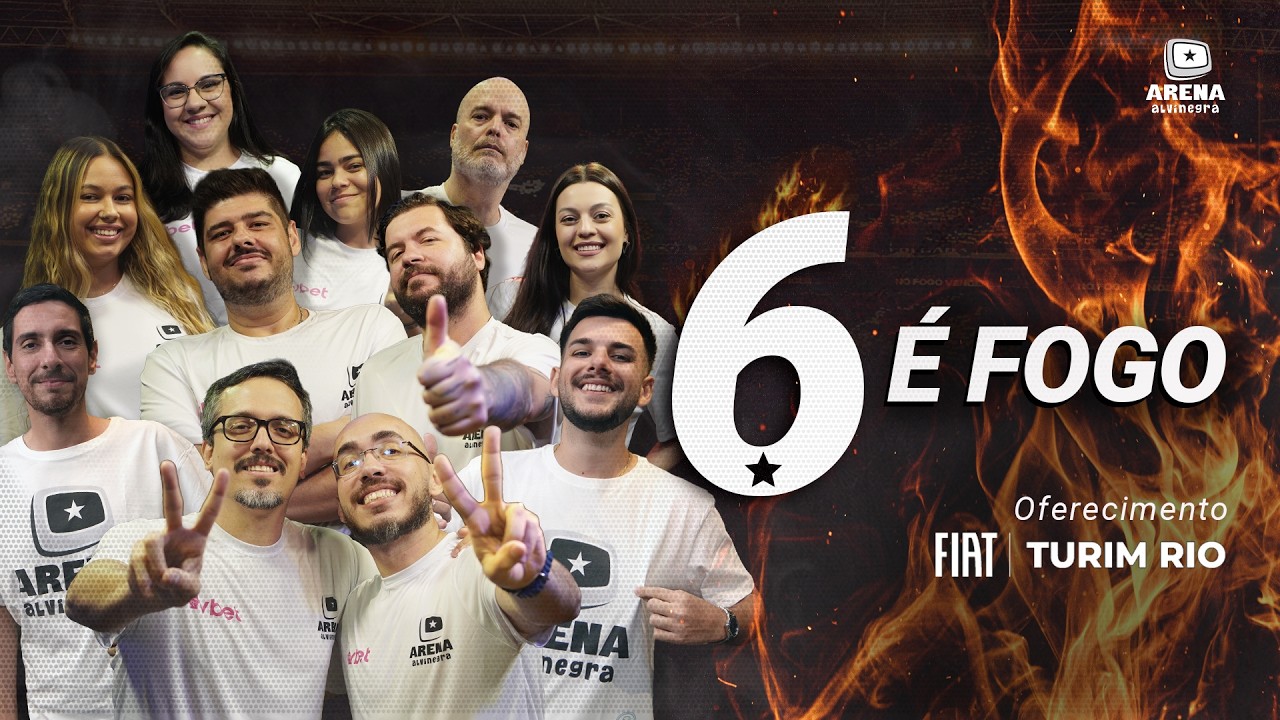 🔴  6 &Eacute; FOGO - FIAT TURIM RIO - TODAS AS INFORMA&Ccedil;&Otilde;ES SOBRE O DIA DO BOTAFOGO