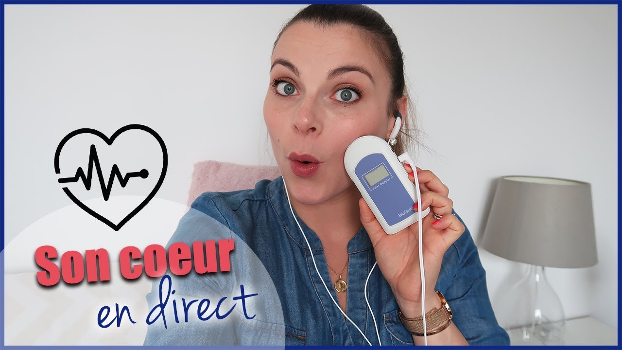 VLOG⎟Je vous fait écouter le coeur de bébé ♡