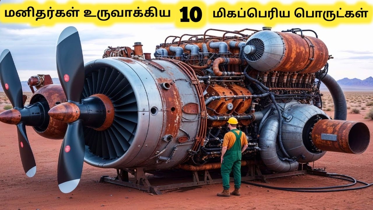 உலகின் மிகப்பெரிய பொருட்கள் || Ten Biggest Things in the World || Tamil Galatta News