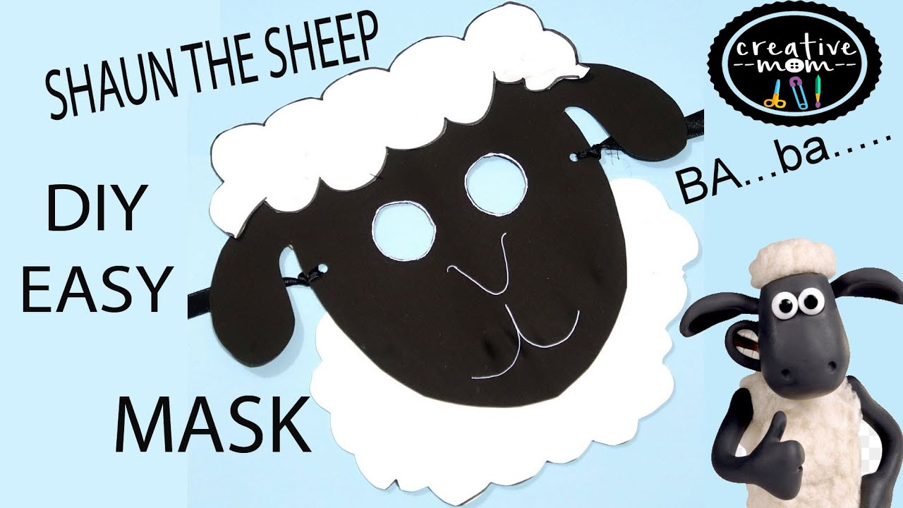 ANIMAL MASK MAKING | MASK MAKING | MASK MAKING IDEAS | MASK MAKING OF ANIMALS | SHEEP MASK