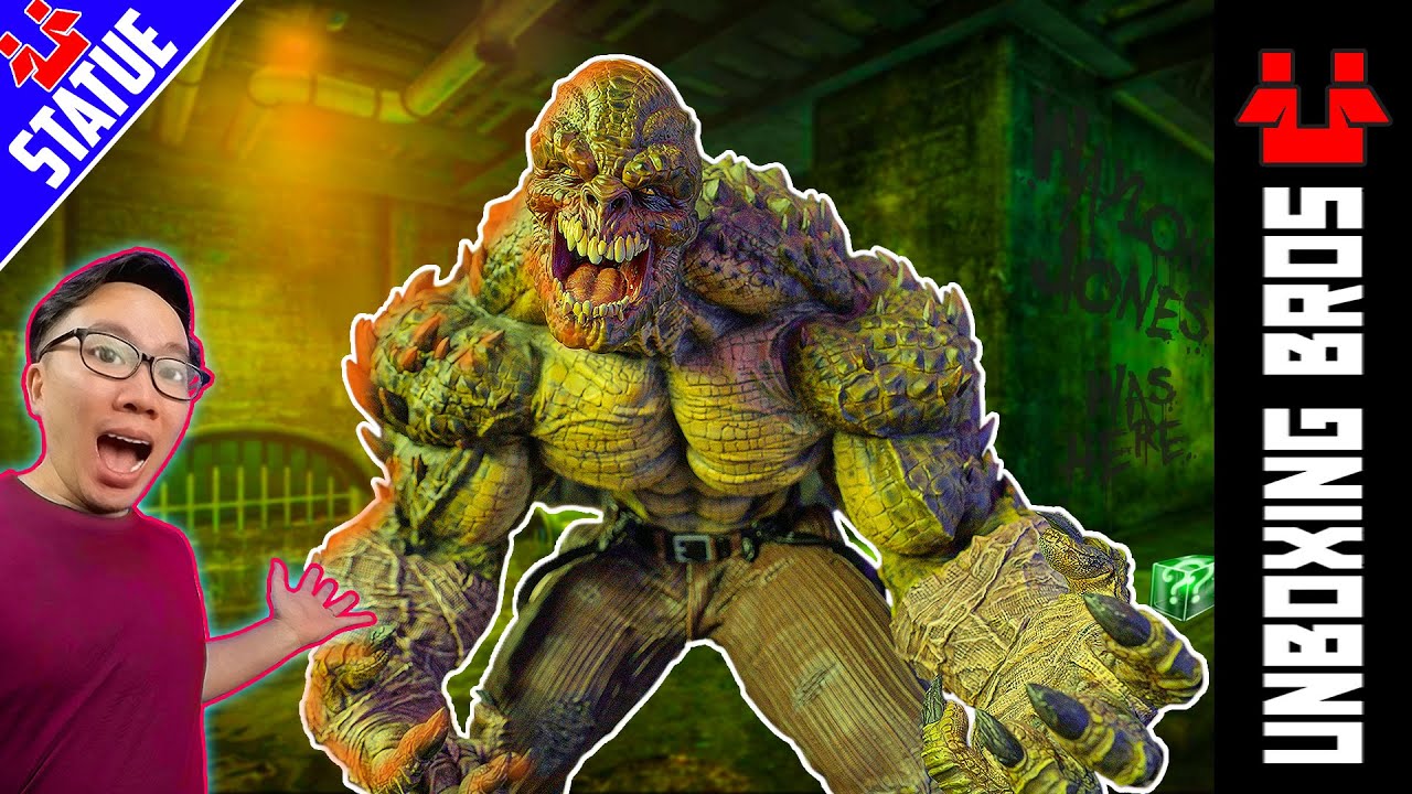 Is this Killer Croc Statue the BEST ONE EVER MADE???