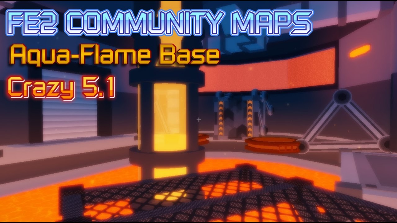 Flood Escape 2 Community Maps - Aqua-Flame Base + Rescue [Crazy 5.1]