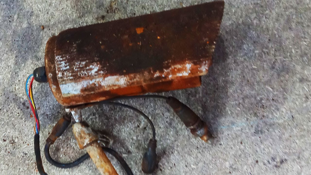 CCTV Camera Restoration | Restore Old and Rusted Night Vision Camera
