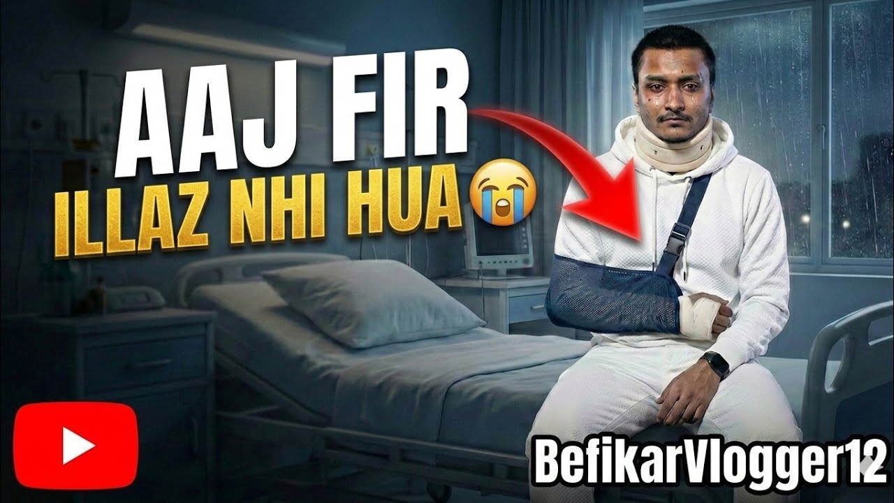 Hospital Mein Aaj Phir Wahi Hua... 😭 | My Treatment Journey | BefikarVlogger12 