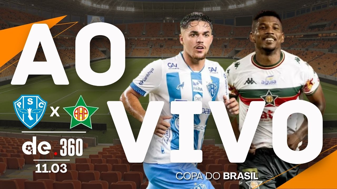 PAYSANDU X PORTUGUESA-RJ | JOGO AO VIVO DA COPA DO BRASIL COM NARRAÇÃO EM TEMPO REAL