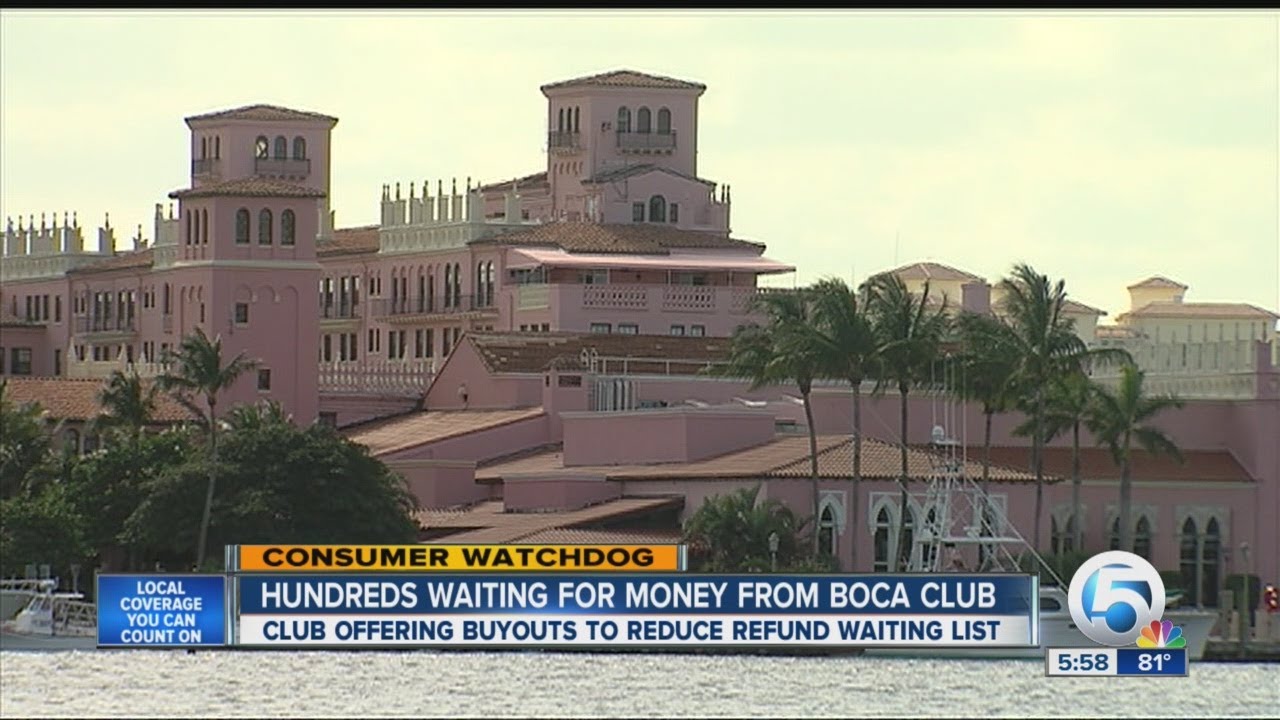 Boca Raton Resort & Club refund controversy