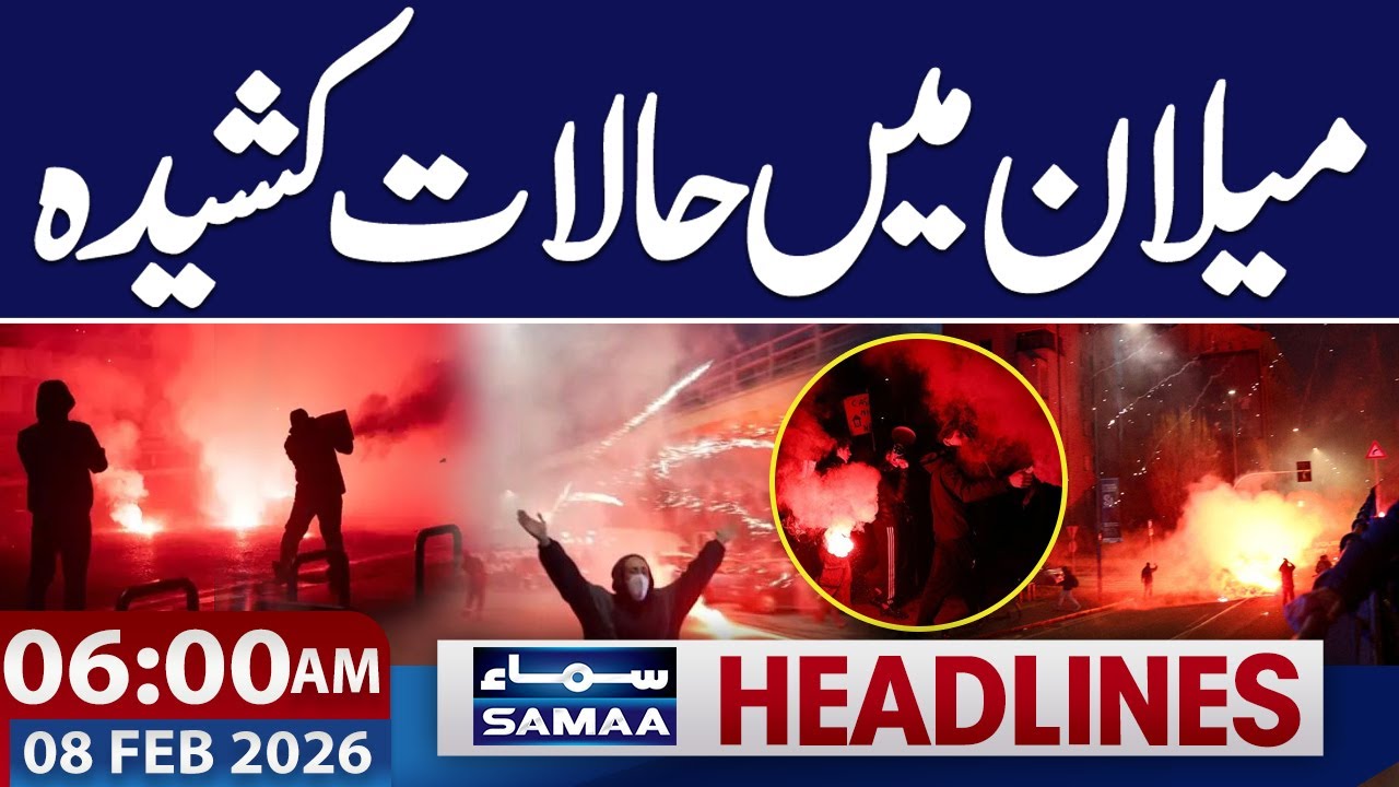 Protests Erupt at Milano-Cortina 2026 Winter Olympics Opening | 6 AM News Headlines | 08-Feb 2026