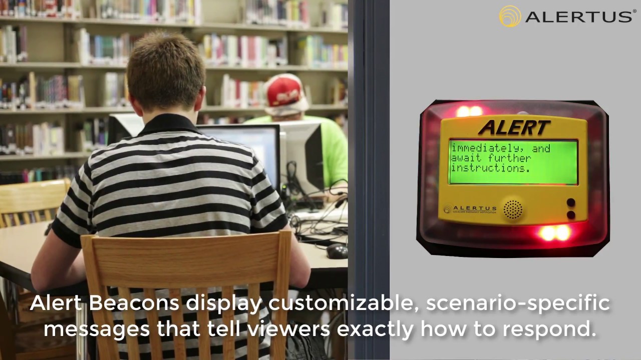 Emergency Mass Notification: Alert Beacons for Schools and Campuses