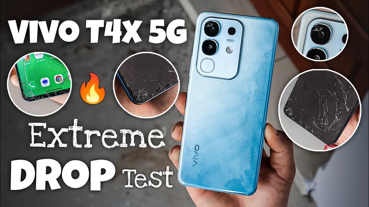 Vivo T4x 5G Drop Test Extreme