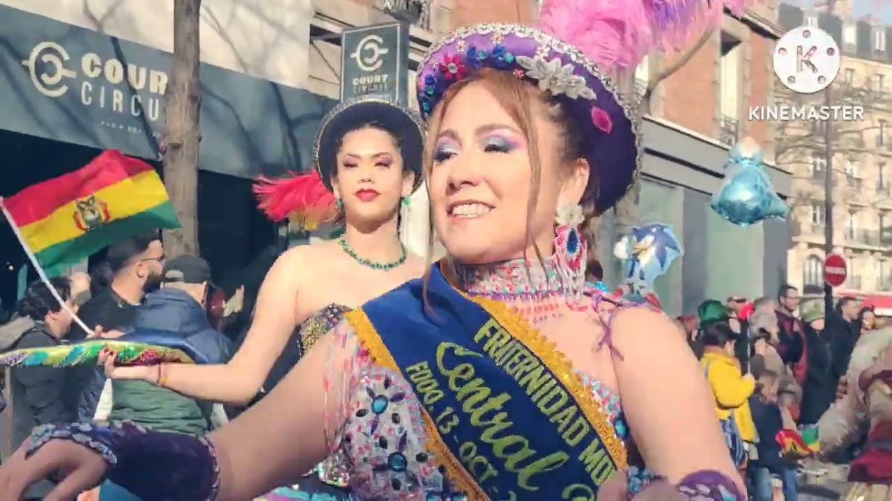 Carnaval De Paris 19/02/2023/Bolivia y Ecuador Présentés 👍👏❤️