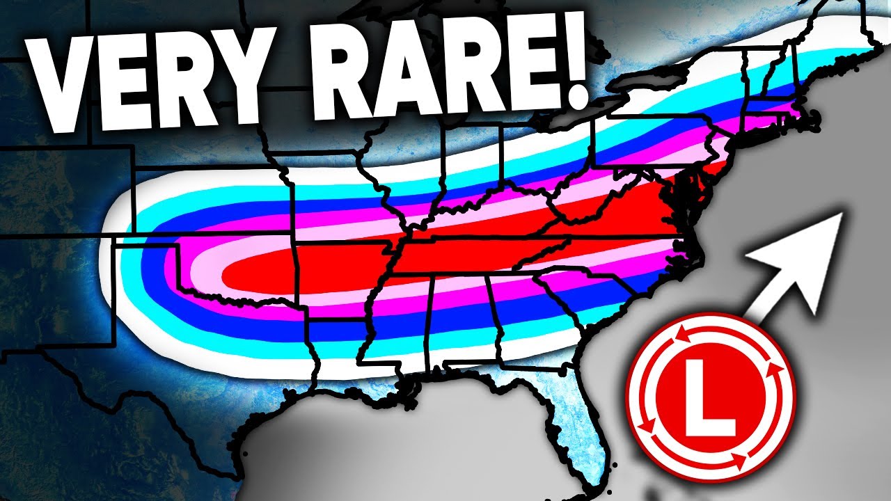 Models Show A MAJOR Deep South & East Coast Snowstorm...
