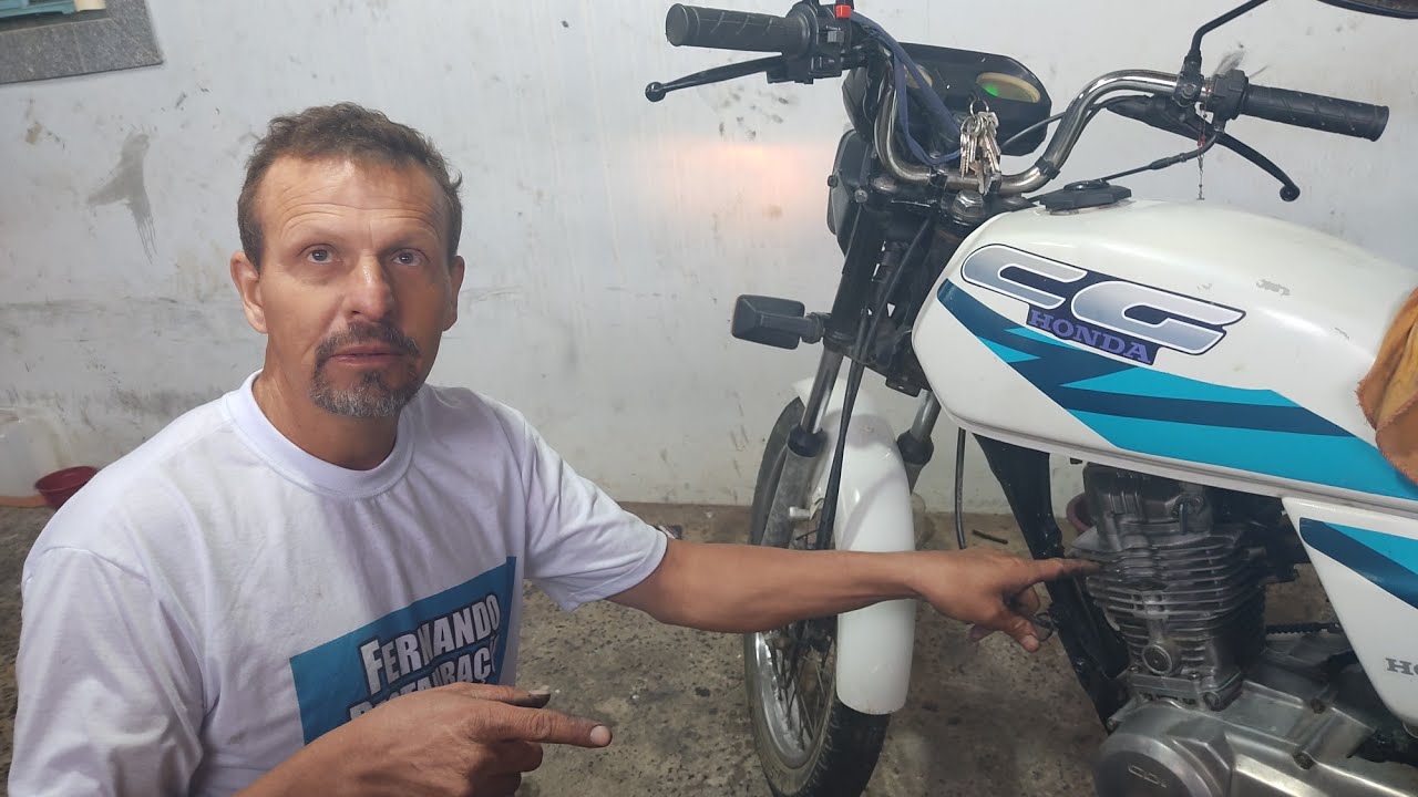 como tirar vazamento de cilindro e cabeçote de cg 125!