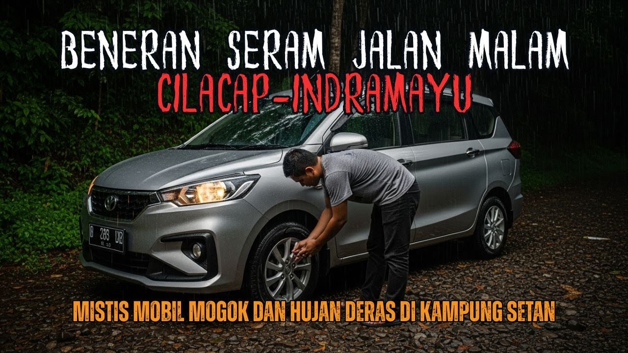 SERAM BENER JALAN MALAM CILACAP-INDRAMAYU! KISAH SATU KELUARGA TERSESAT DI KAMPUNG SARANG SETAN