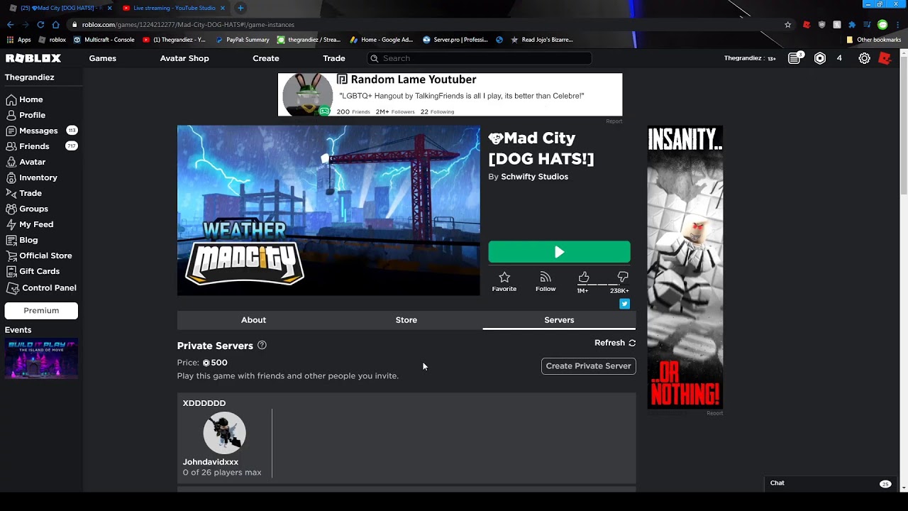 Talk And Chill Stream + Playing Roblox + Q&A