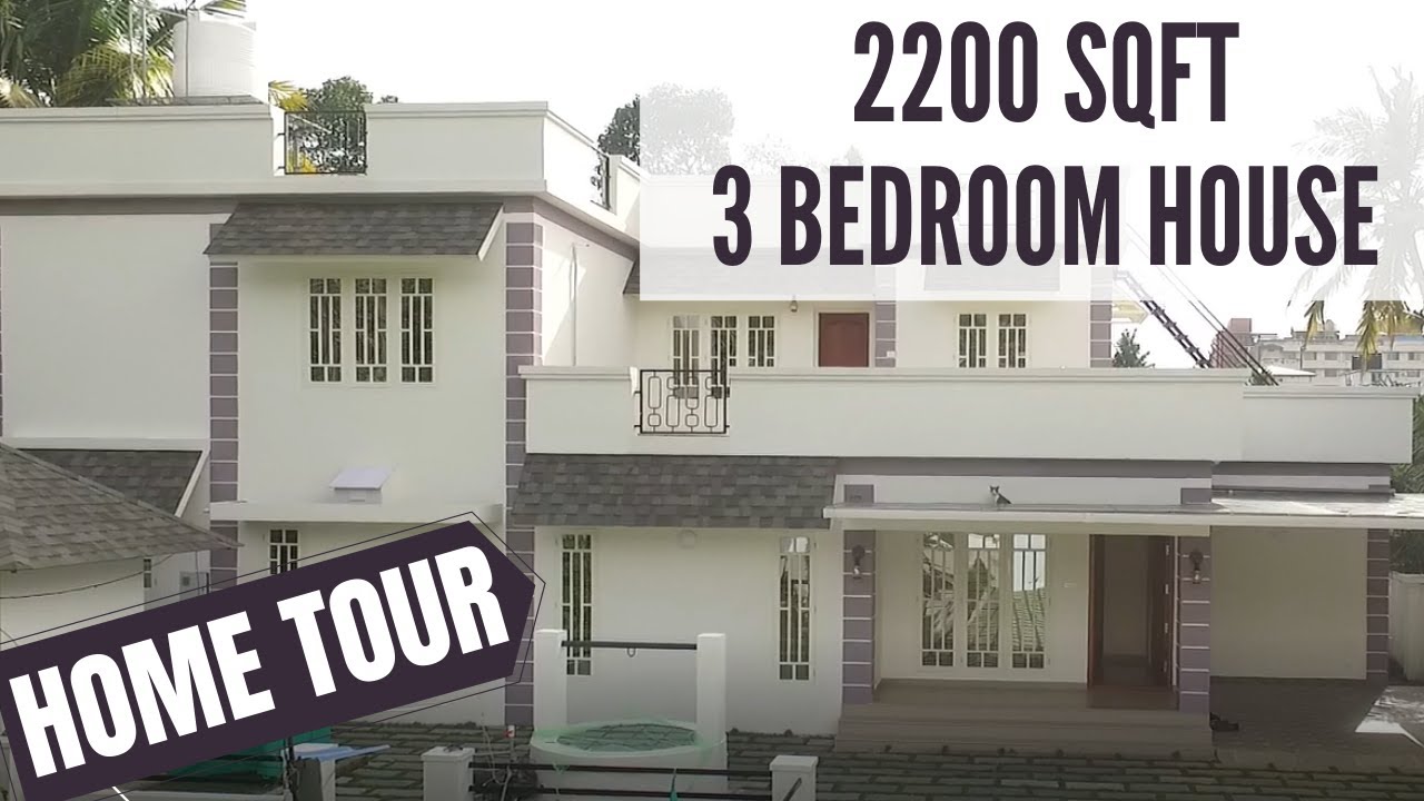 Modern Kerala HOUSE TOUR | 2200 sqft independent house