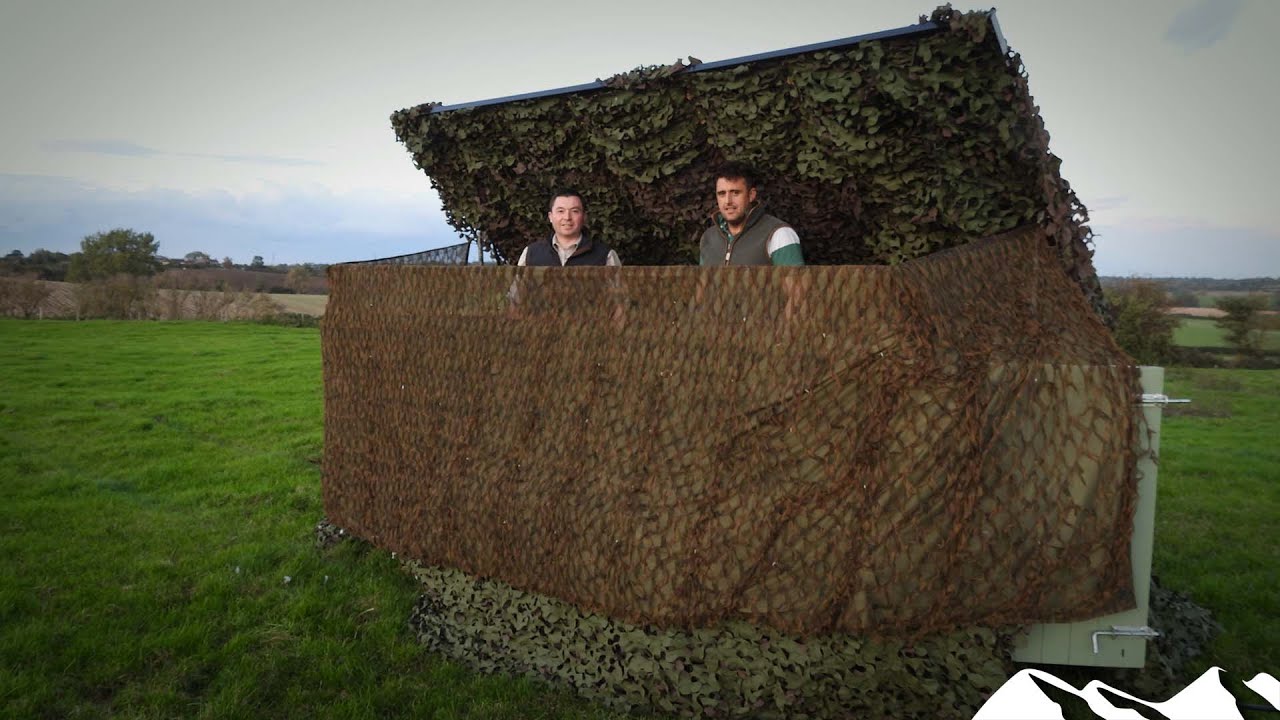 How to build a pigeon hide in a trailer