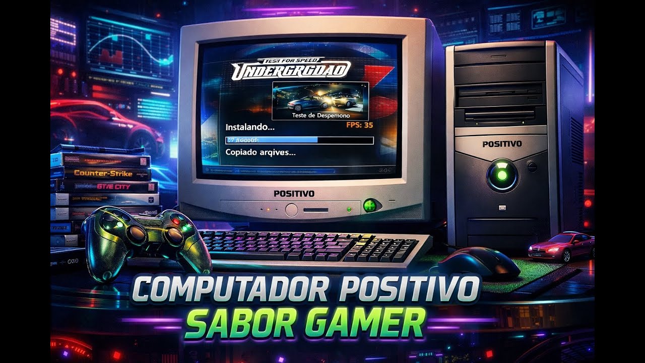 pc positivo com sabor Gamer