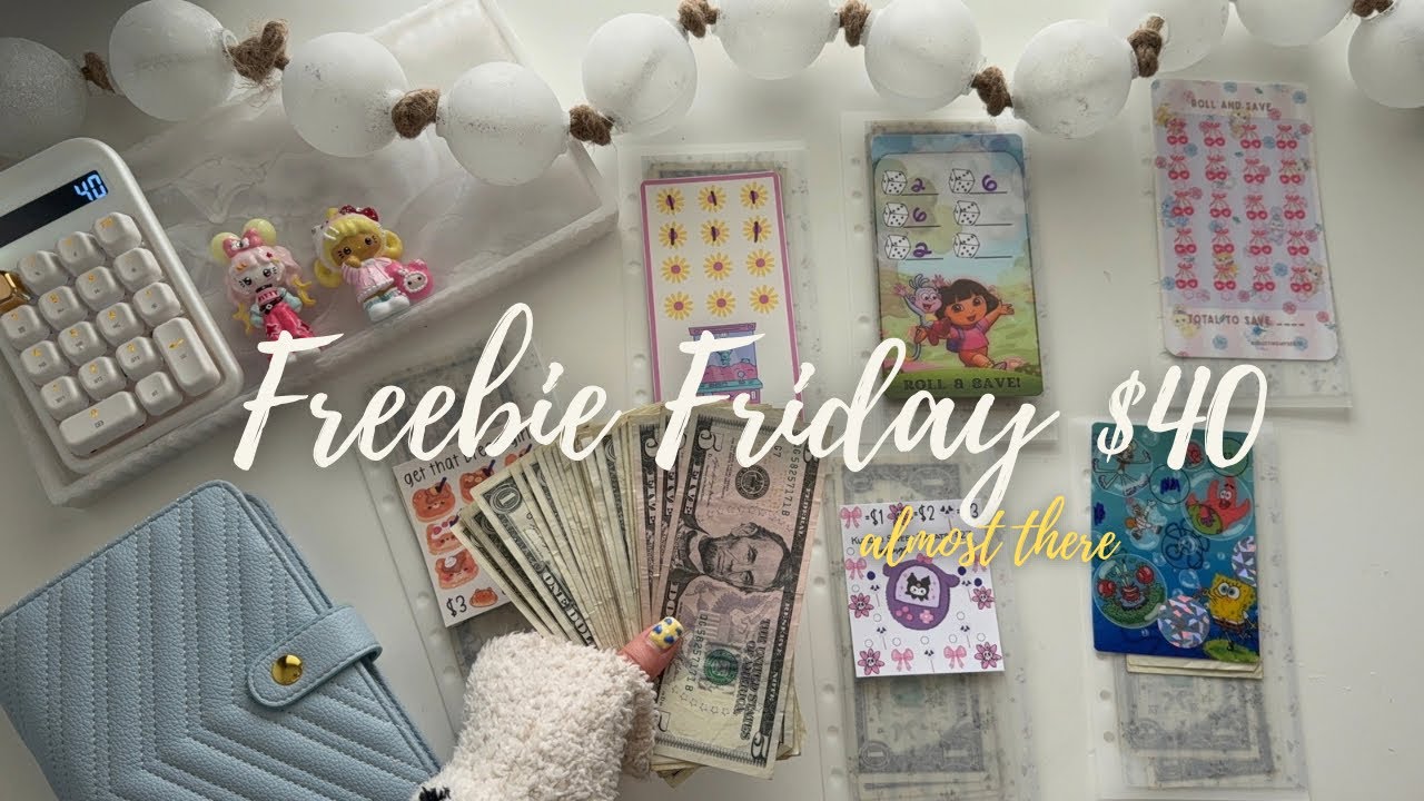Freebie Friday $40 | Saving Challenges 