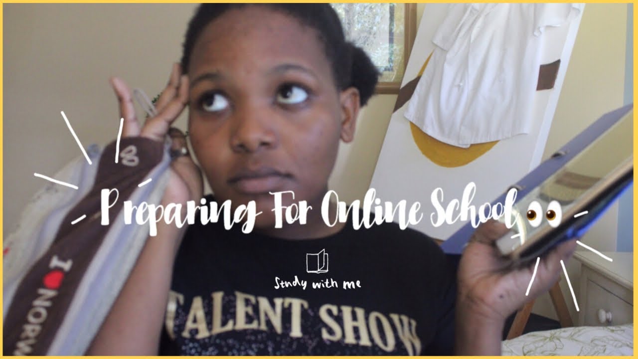 Preparing For Online School 🙆🏾‍♀️ Lockdown 2020