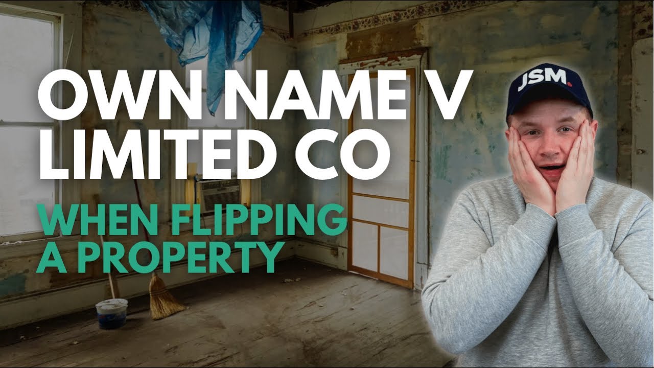 Should you do a property flip in your own name or a limited company? | Joshua Tharby Tax
