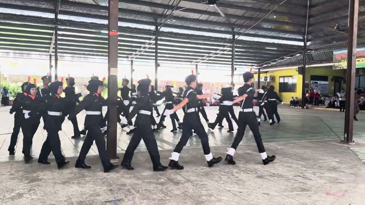 kawad kaki kor kadet polis smk tansau 2025