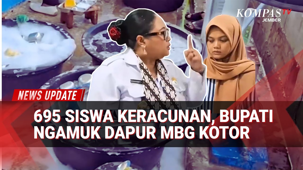 Buntut 695 Siswa Keracunan MBG di Gunung Kidul, Bupati Ngamuk Soroti Dapur MBG yang Kotor