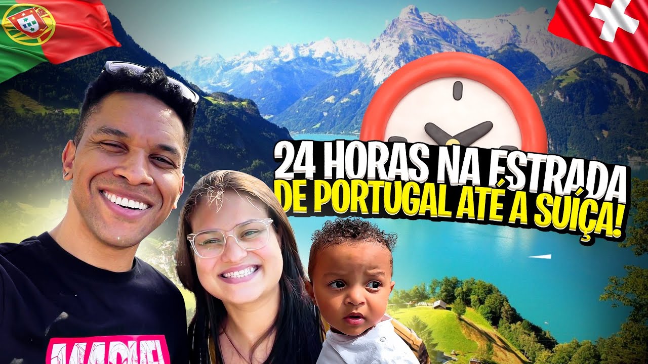 Como ir de PORTUGAL para a SUÍÇA muito BARATO de CARRO? 🇵🇹