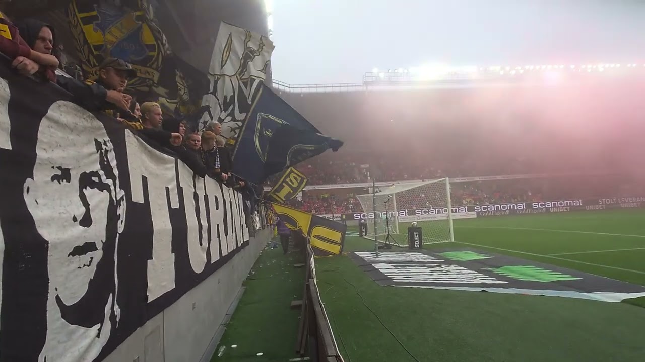 Rökpaus på Guldfågeln Arena (Kalmar - AIK 1-1)