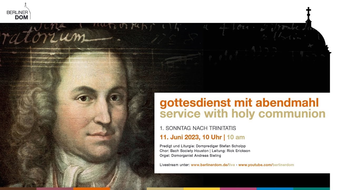 Gottesdienst mit Abendmahl am 1. Sonntag nach Trinitatis, 11. Juni  2023, 10 Uhr