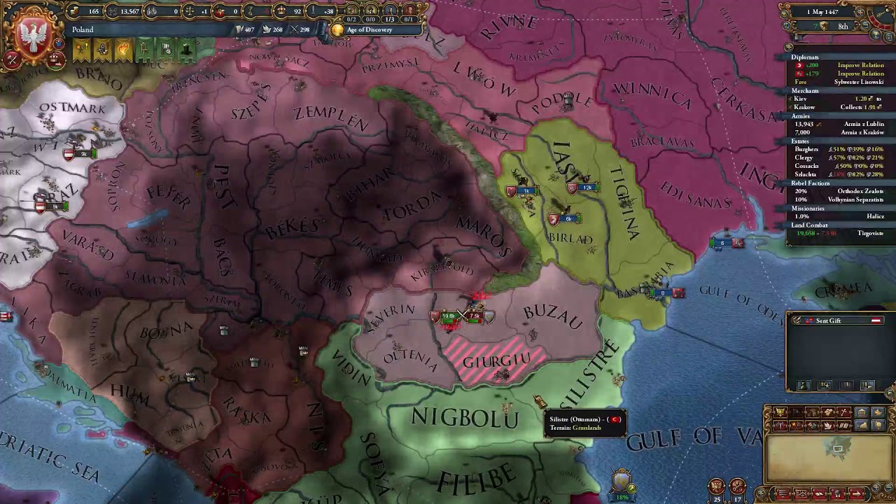 [1] Let's Try Poland in Patch 1.27 - Europa Universalis 4