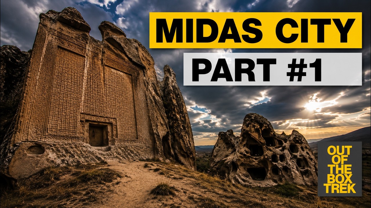 MIDAS CITY -Turkey. Part 1 of 5: Midas&acute;s Facade & Cave Houses.