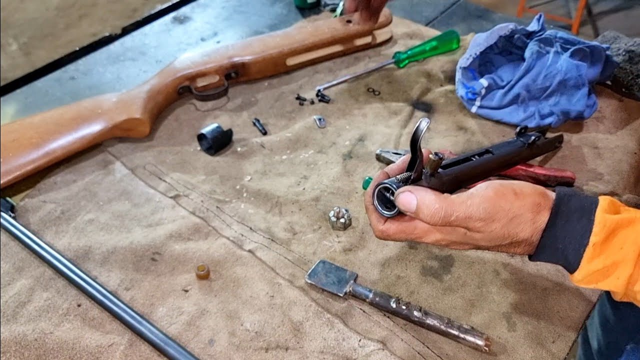 Carabina de pressão Rossi 5,5mm perdeu a pressão ,veja como resolver.