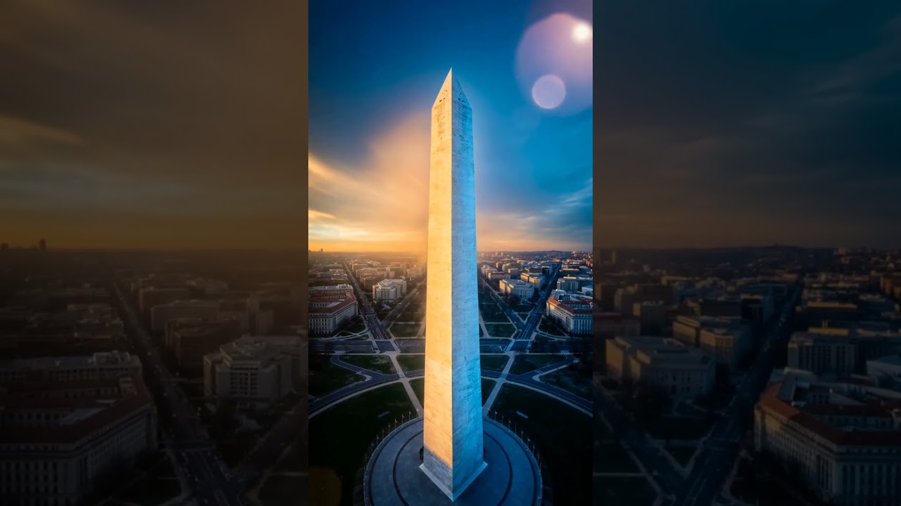&ldquo;Washington D.C. Golden Day to Dark Night | Capital in Full Transformation&rdquo; #travel #washington