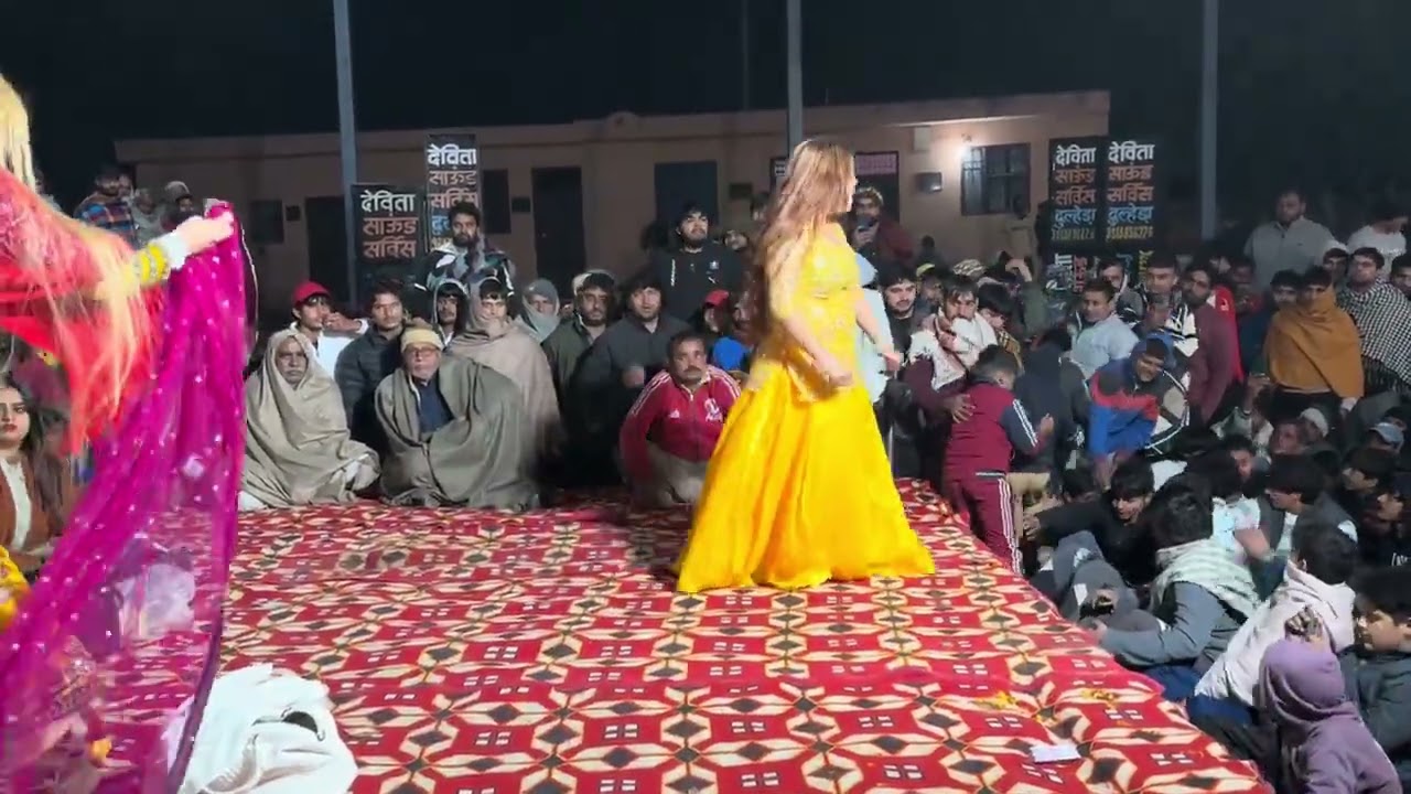 HARYANVI STAGE DANCE TENSION FREE