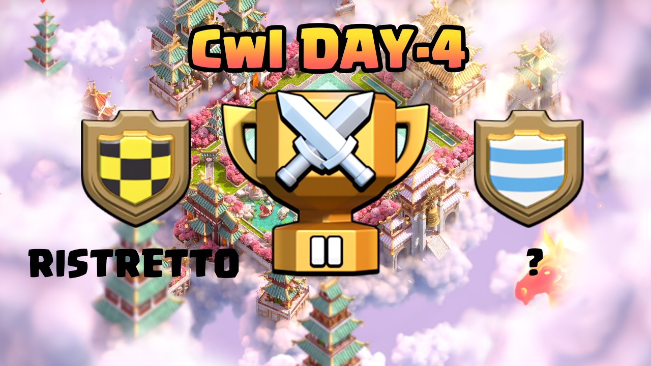 CWL DAY 4 LIVE 🔥 Intense Clan War League Battles | Clash of Clans