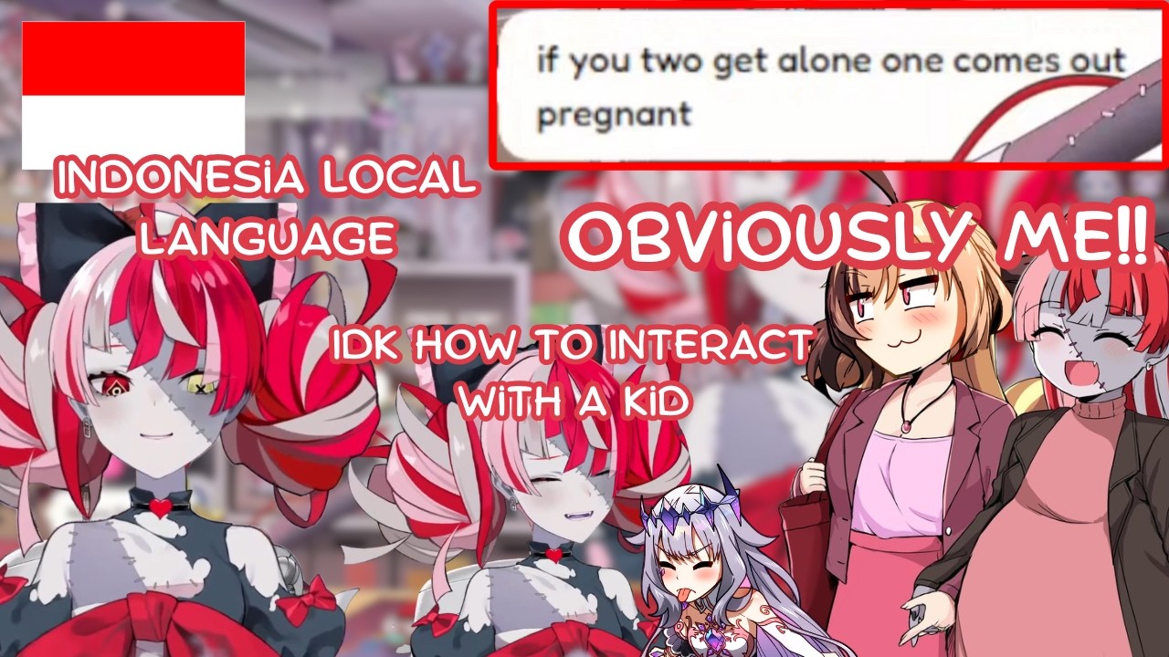 Ollie Talks About IMPREGANATED By Gigi! Calls Biboo A KID & Indonesia Local Language | Hololive Clip