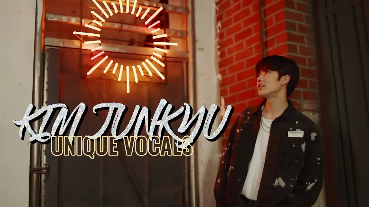 KIM JUNKYU's  unique vocals (singing compilation)