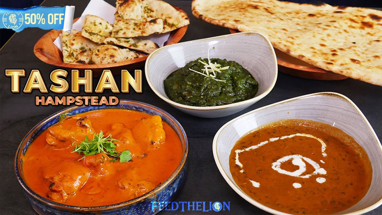 50% OFF new Indian restaurant Tashan in London Hampstead takes us by surprise