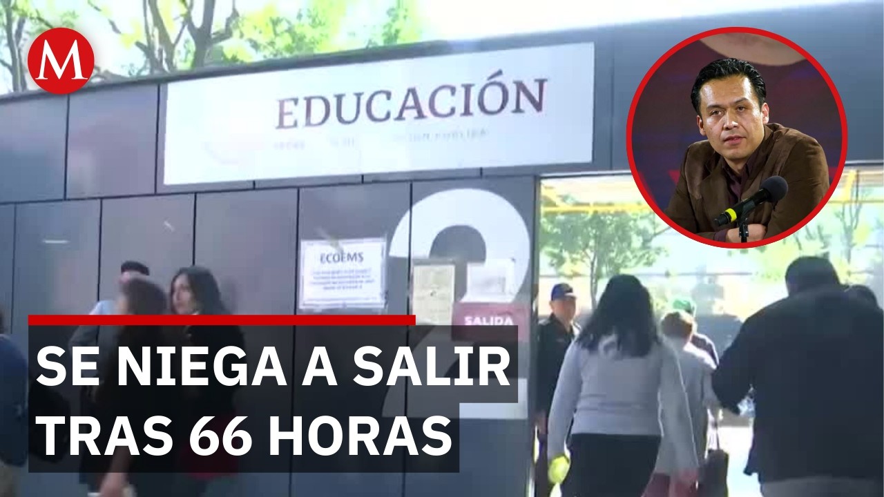 Crisis en la SEP: Marx Arriaga lleva días atrincherado en su oficina