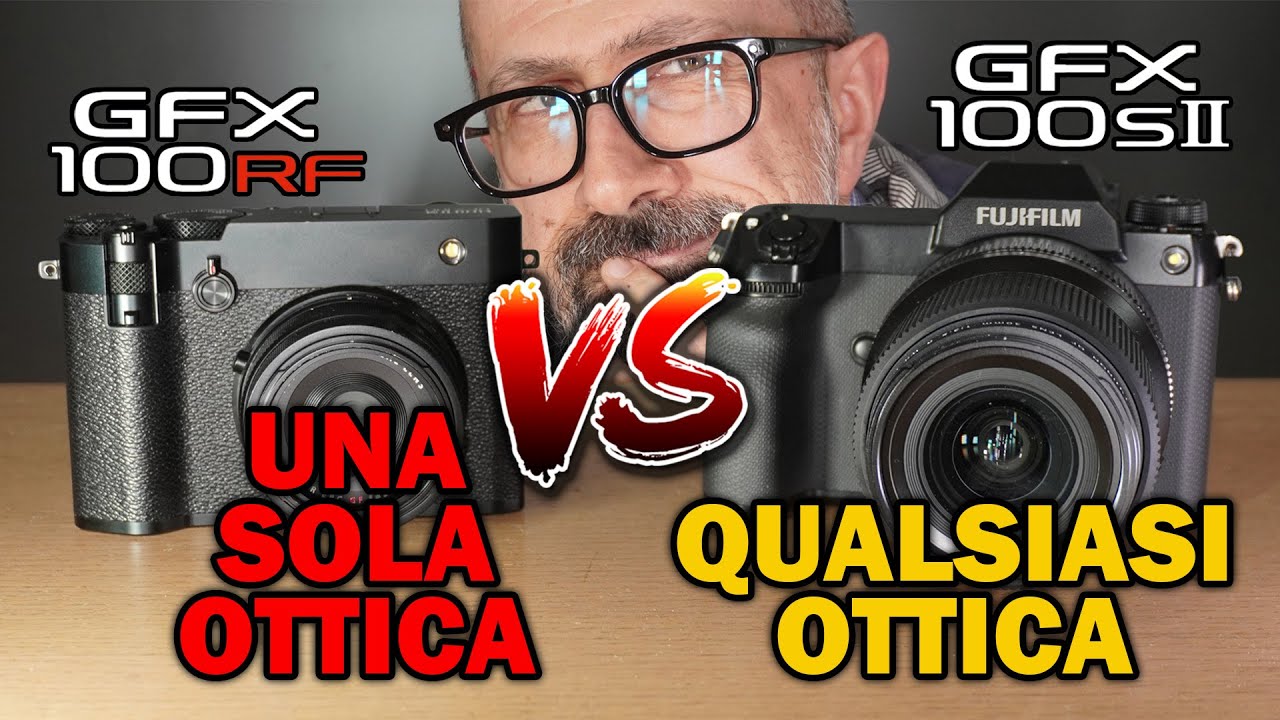 Fujifilm GFX100RF vs Fujifilm GFX100S II: meglio UNA SOLA OTTICA oppure QUALSIASI OTTICA?