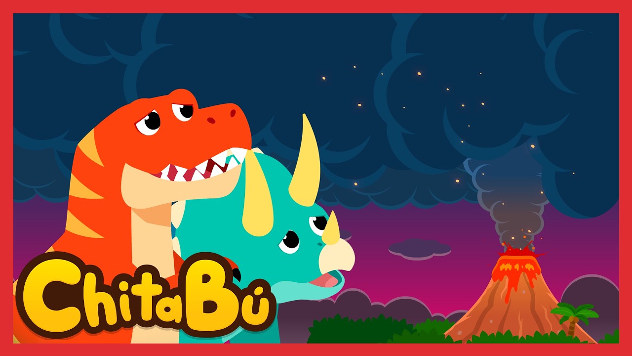 Los más Fuertes Dinosaurios ¿se extinguieron?| Canciones Infantiles | #ChitaBú