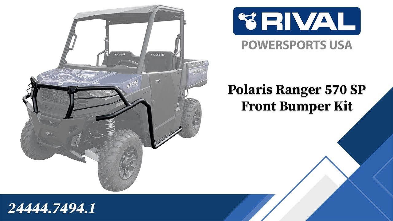 Polaris Ranger 570 SP Rival Front Bumper Kit Fitting Video (24444.7494.1)