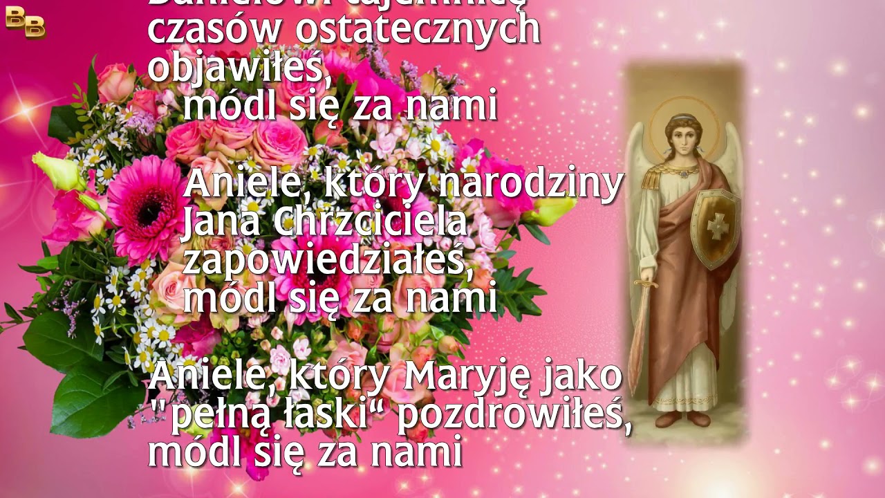 Litania do Dziewięciu Chórów Anielskich