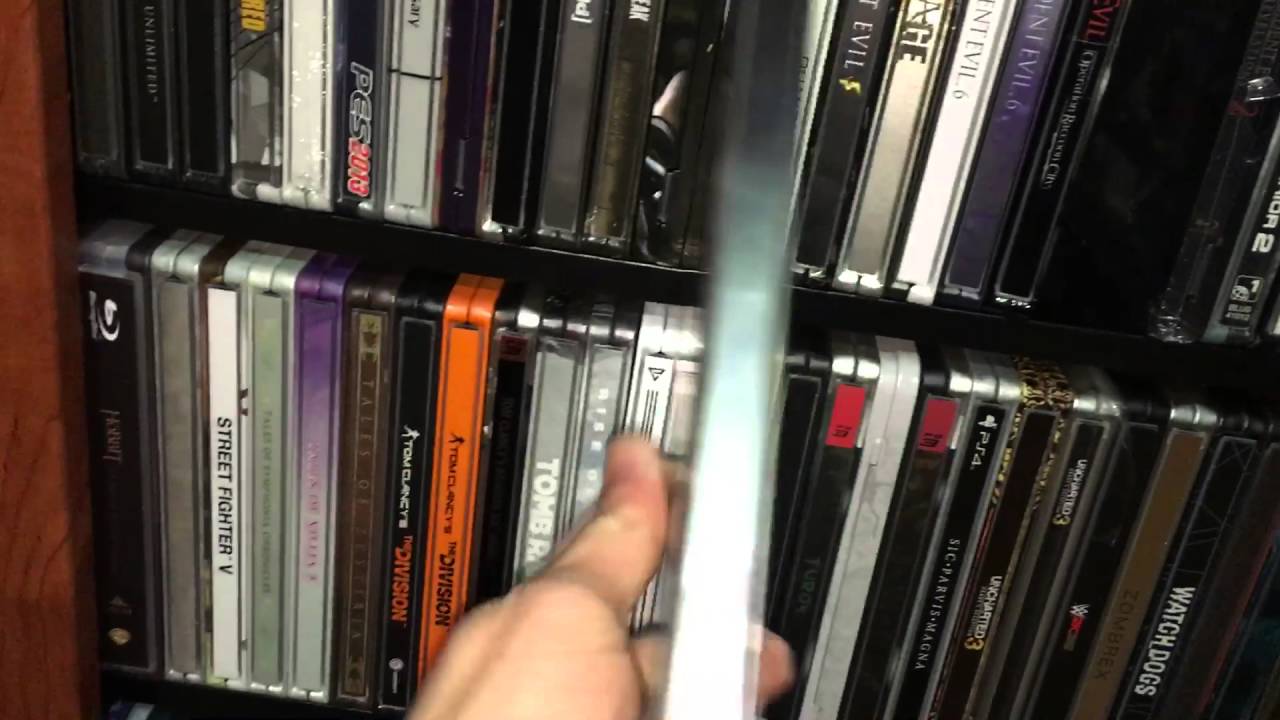 MASSIVE Video Game Steelbook Collection (200+) Video # 1 May 2016