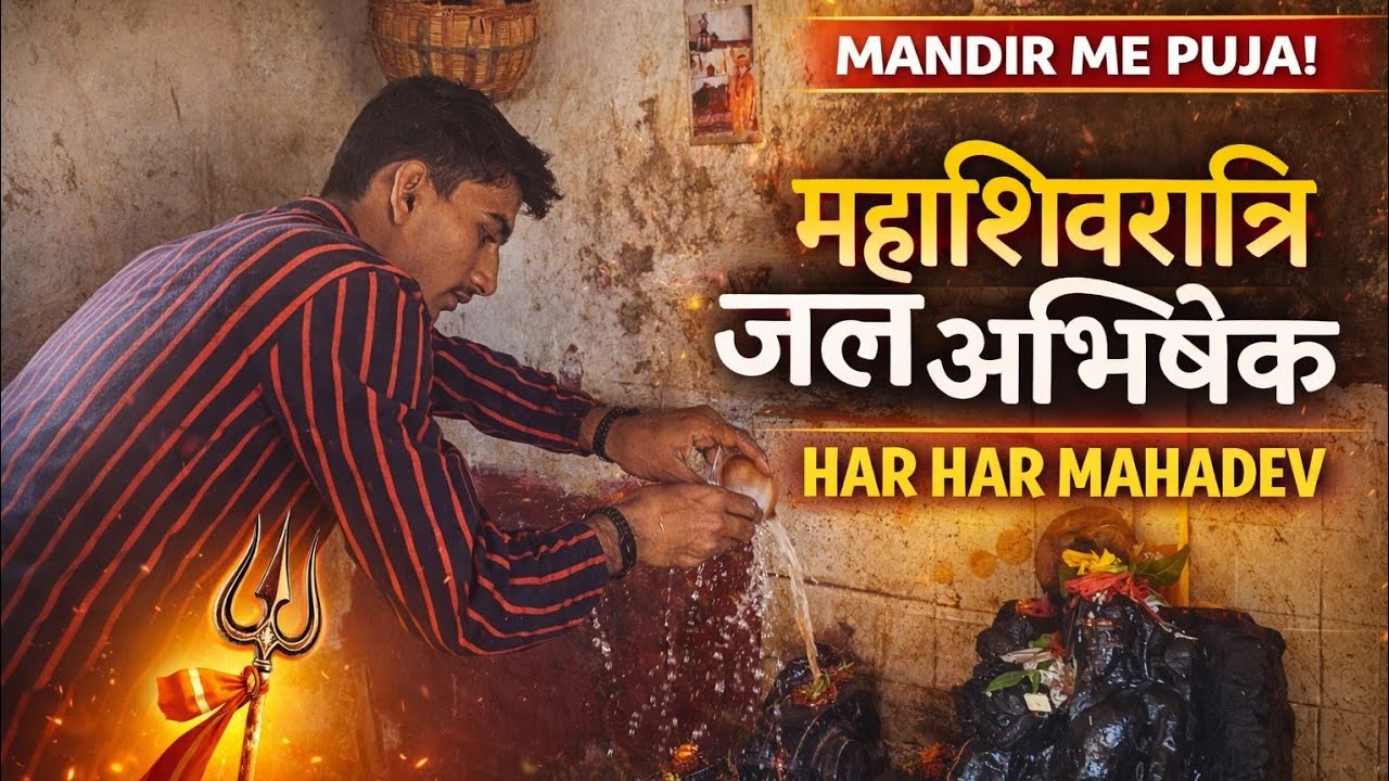 🕉️Mahashivratri🔱 Special vlog | Shiv Mandir Mein Jal Chadhaya 