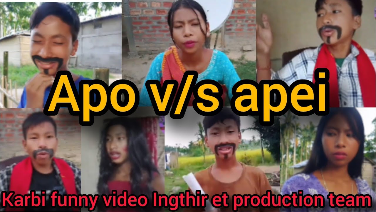 Apo v/s apei // ingthir et production #karbicomedy #funny #comedyvideos #comedyshorts #entertainment