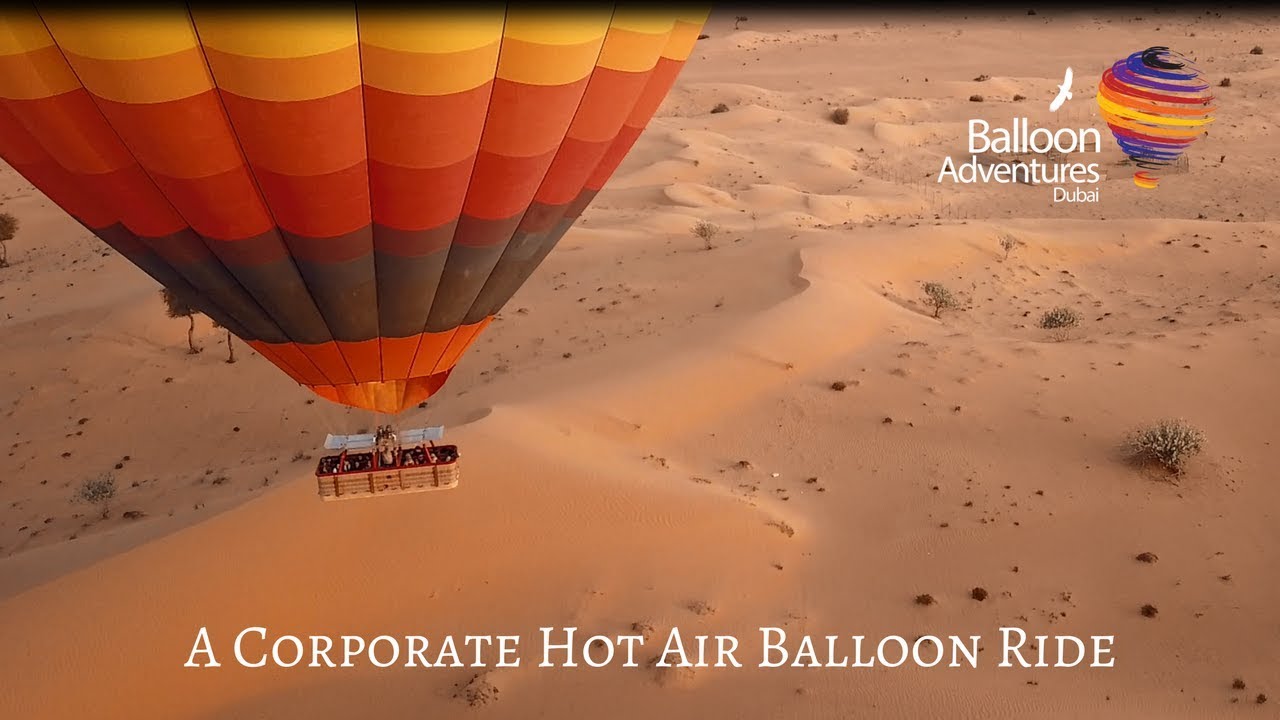 The Best Corporate Activity | Balloon Adventures Dubai 2018